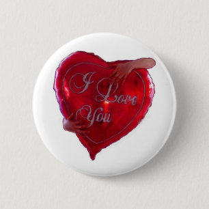 I Love You 2 Inch Round Button
