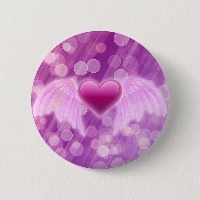 I Love You 2 Inch Round Button (Front)