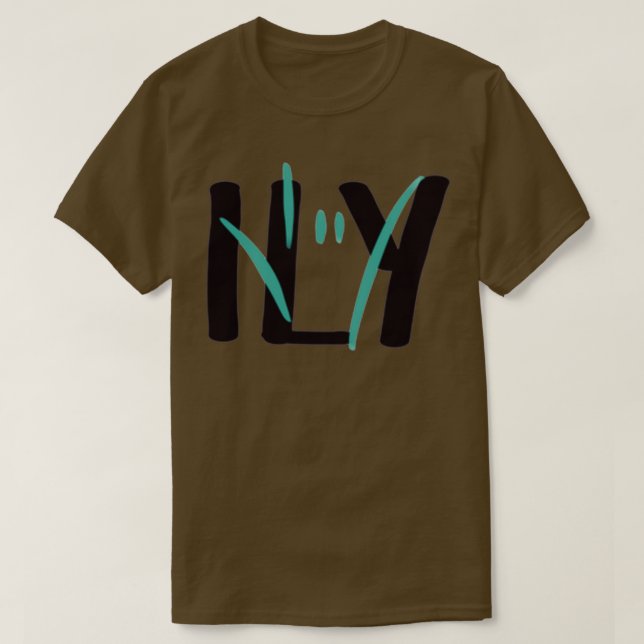 I Love You 2 T-Shirt (Design Front)