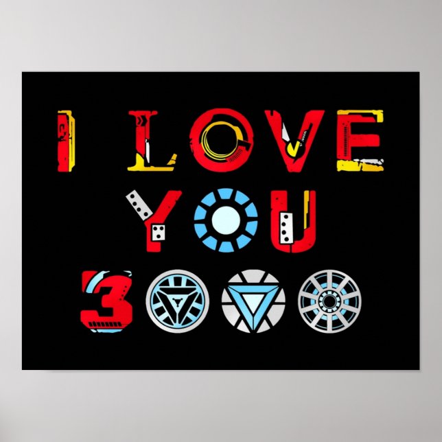 I Love You 3000 v3 Poster (Front)