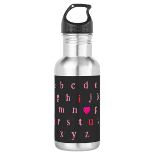 I love you 532 ml water bottle