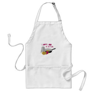 I Love You A Latke Standard Apron