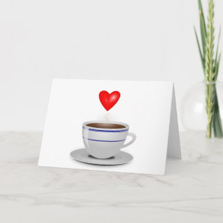 I love you a latte card
