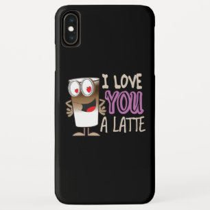 I Love You a Latte iPhone XS Max Case