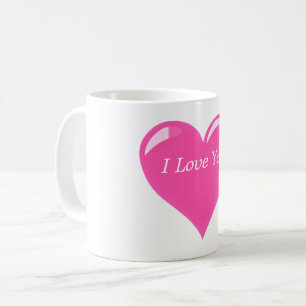 I Love You - Add Your Name / Text - Romantic Coffee Mug