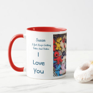 I Love You Anniversary Personalized Mug