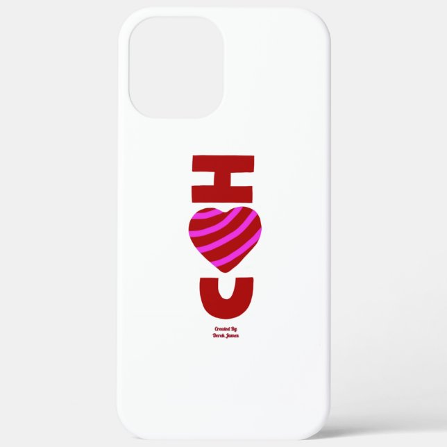 I Love You Apple iPhone 12 Pro Max Case (Back)