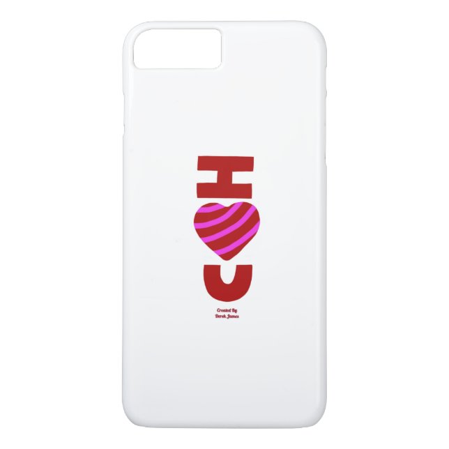 I Love You Apple iPhone 8/7 Plus Case (Back)