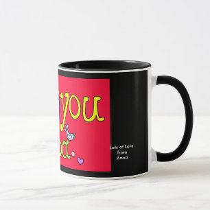 I Love You Baba to Personalize Mug