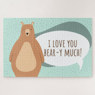I Love You Bear-y Many Valentine's Jigsaw Puzzle P