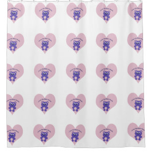I Love You Beary Much Purple Bear