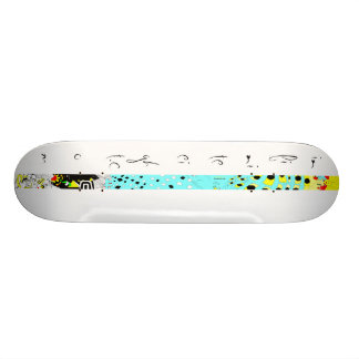 I LOVE YOU BECAUSE YOU BRING COLOR TO THE STARS SKATEBOARD