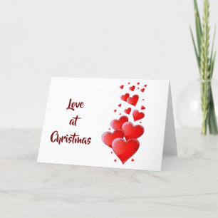 ***I LOVE YOU*** & BEING WITH YOU AT CHRISTMAS HOLIDAY CARD