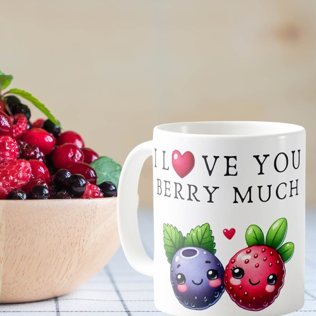 I Love You Berry Much Coffee Mug (Creator Uploaded)