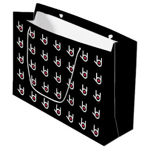 I Love You, Black Gift Bag