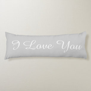 I Love You Body Pillow