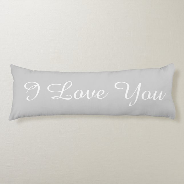 I Love You Body Pillow (Front)