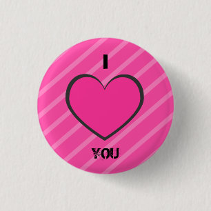 I love you Button