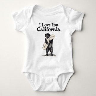 I Love You California Baby Bodysuit