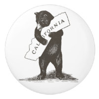 I Love You California Bear Hugging State