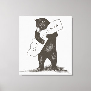 I Love You California Canvas Print