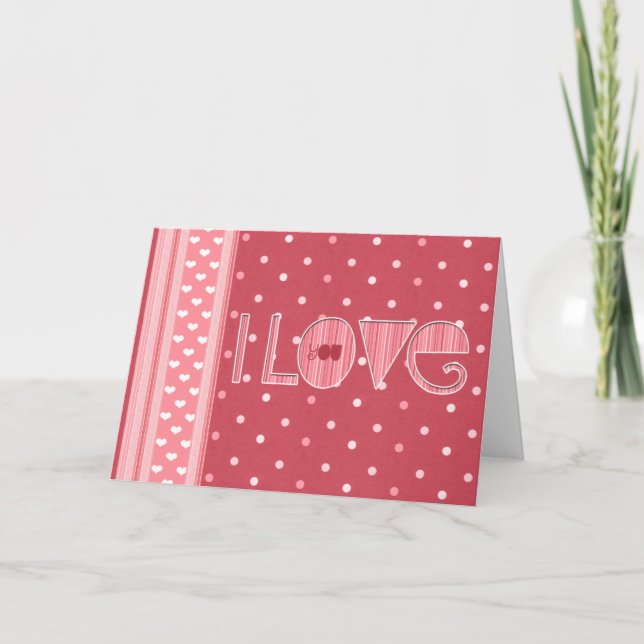 I Love You Card (Front)