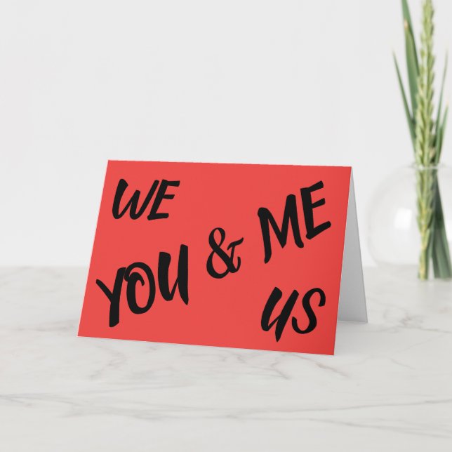 I Love You, card (Front)