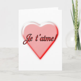 I Love You card