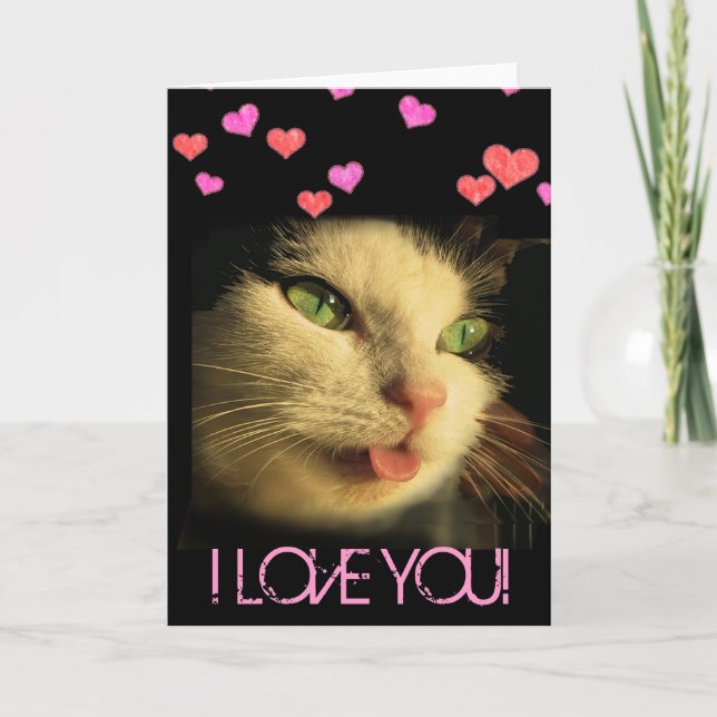 I love you card (Front)