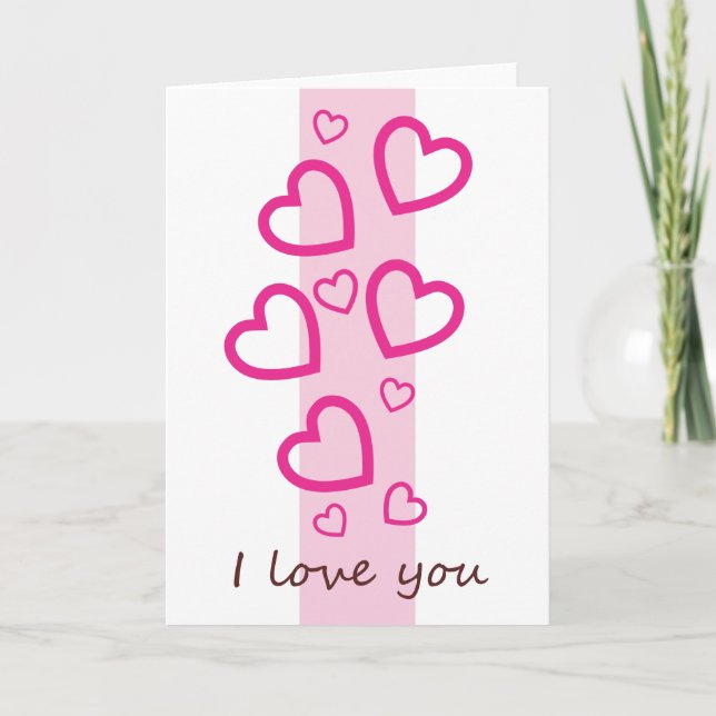 I Love You Card (Front)