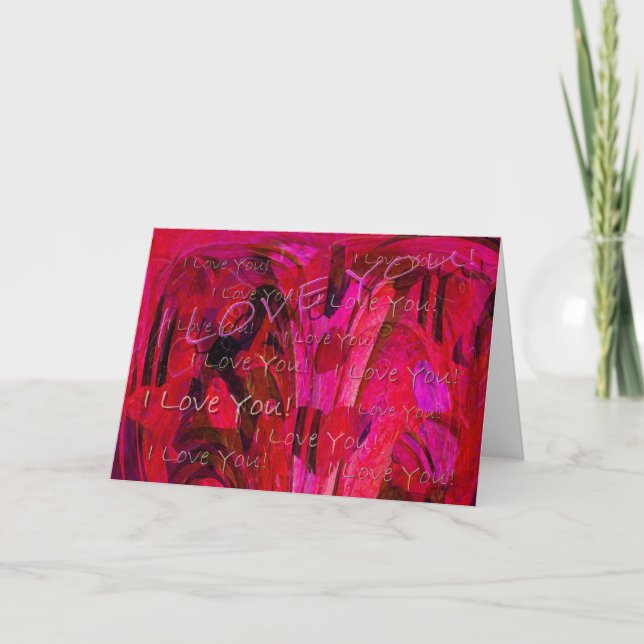 I Love You Card (Front)
