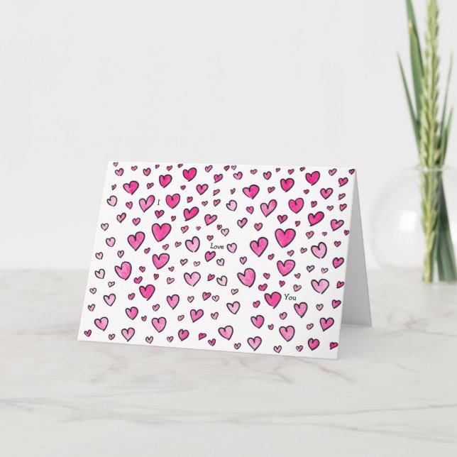 I Love You Card (Front)