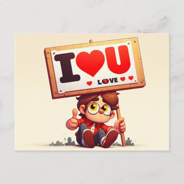 I love You Cards  (Front)