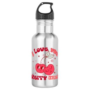I Love You Cherry Much 532 Ml Water Bottle