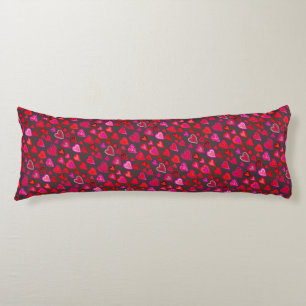 I love you, christmas heart pattern body pillow