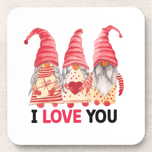 I love you coaster (Front)