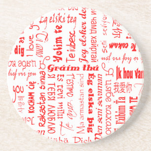 I Love You Coaster