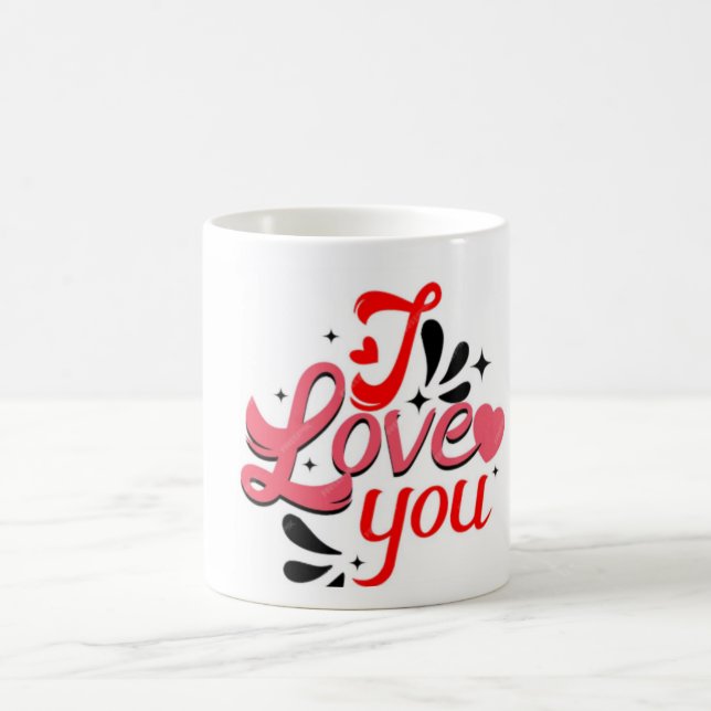 I love you coffee mug (Center)