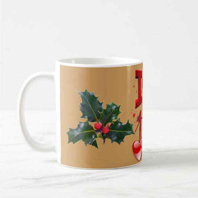 I love you  coffee mug (Left)