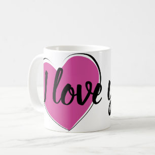 I love you coffee mug