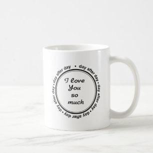 I love you coffee mug