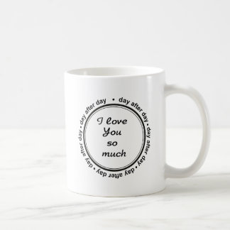 I love you coffee mug