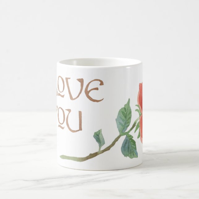 I Love You Coffee Mug (Center)