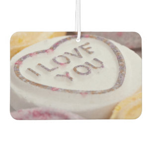 "I Love You" custom car air freshner Freshener