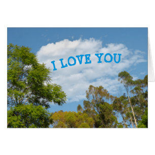 "I LOVE YOU" Customizable
