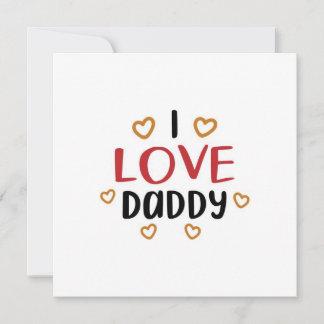 I love you dad greeting card | happy fathers day
