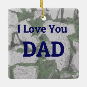 I Love You Dad ornament