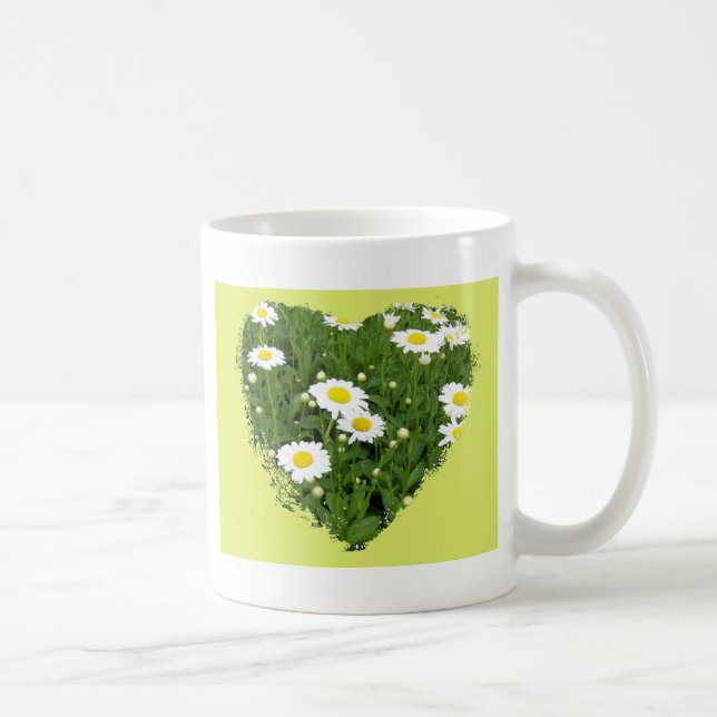 I Love You Daisy Heart Mug (Right)