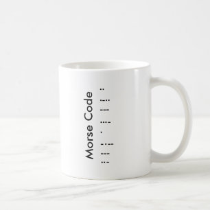 "I Love You" (dans Morse Code) Mug