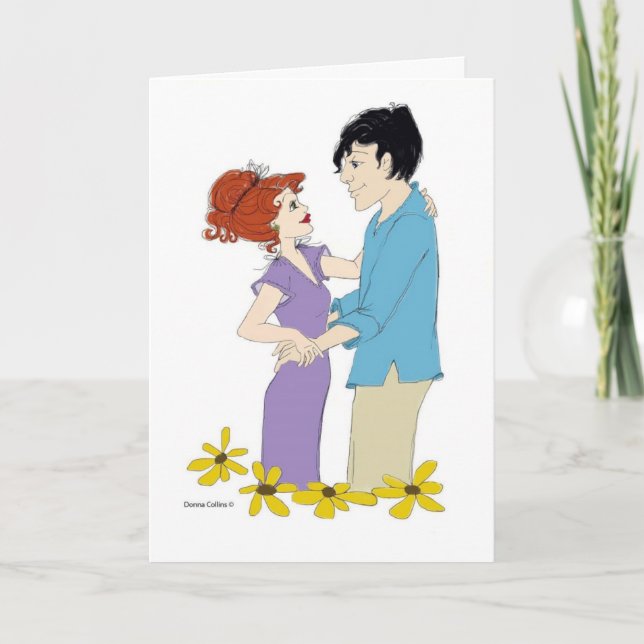 I Love You Dear Birthday Card (Front)